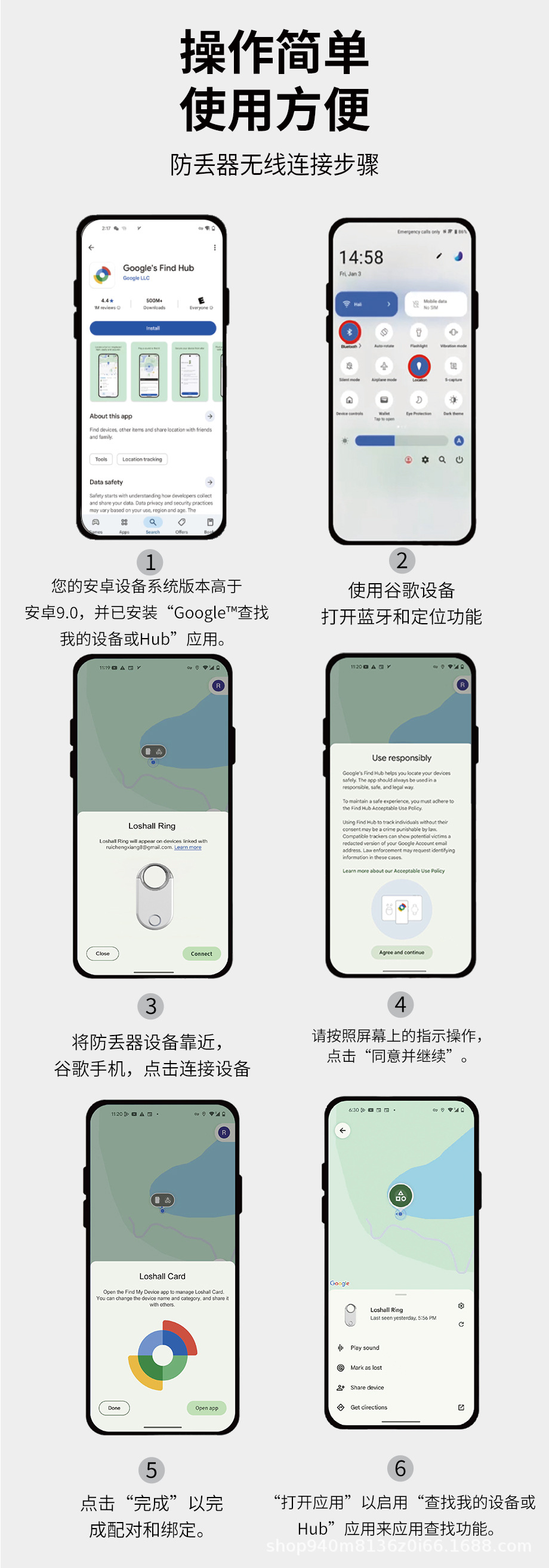 Bluetooth GPS tracker for Android phone remote tracking