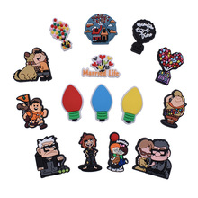 飞屋环游记pvc软胶鞋上装饰扣洞洞鞋鞋花鞋扣DIY鞋配饰亚马逊现货