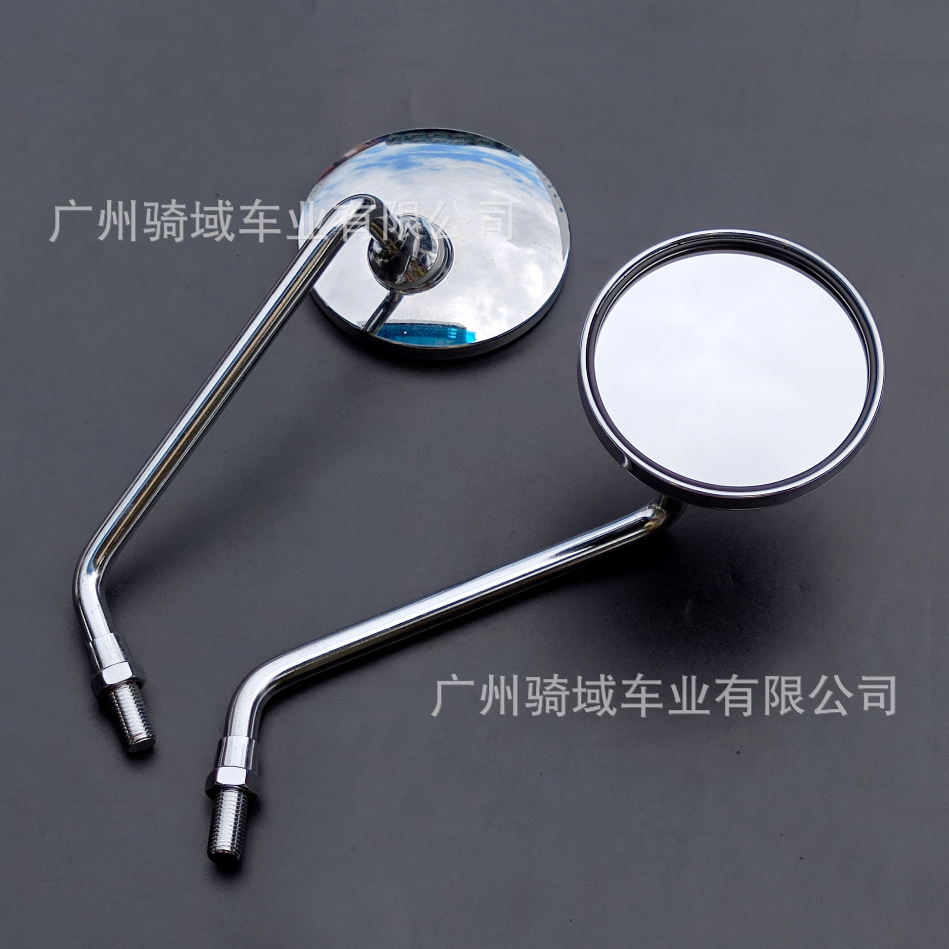 Cross-border motorcycle modification wide-angle rearview mirror, large round mirror, universal reflector for electric vehicles, reversing mirror