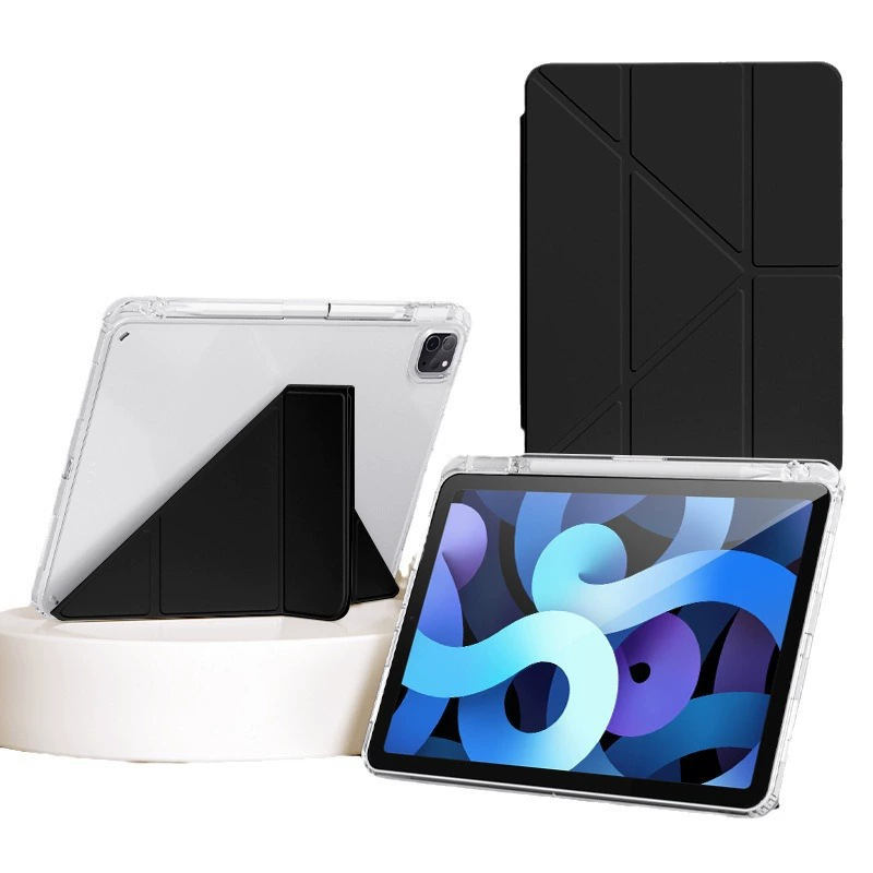 Совместимый защитный чехол для iPad10Air5 2024 с вырезом под перь, Y-складка, anti-bend PRO11 девятое поколение Akle корпус