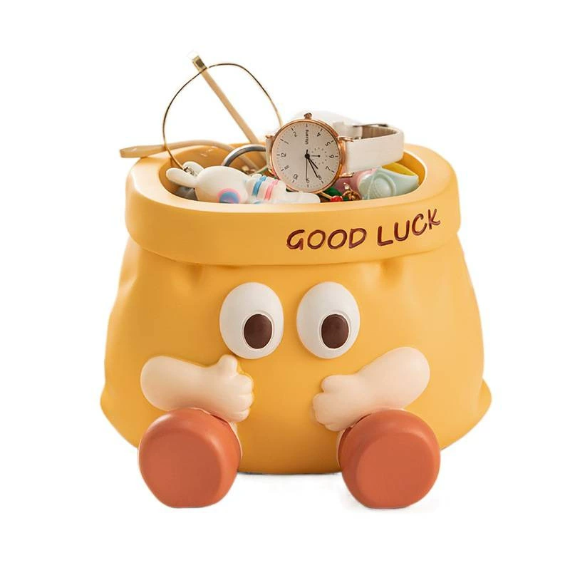 Cartoon remote control for keys, table storage box, decorations for living room, home decor