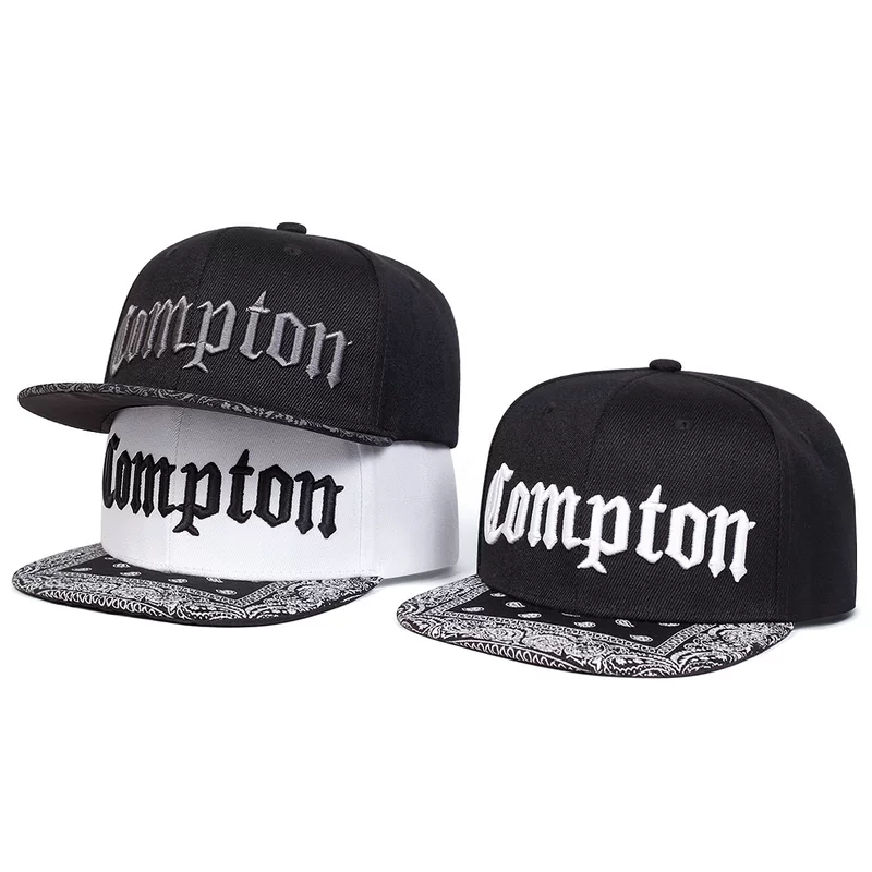 Европа и США Compton Snapback молодежная уличная танцевальная круглая шляпа для мужской модной уличной танцевальной хип-хоп женской бейсболки