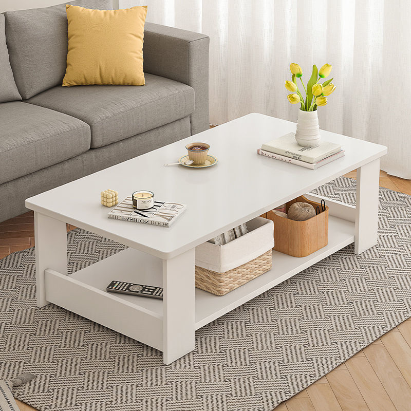 Mesa de té para el hogar, sala de estar, mesa de té simple, creativa moderna, tabla de piso, dormitorio de borde redondo, mesa de segundo piso