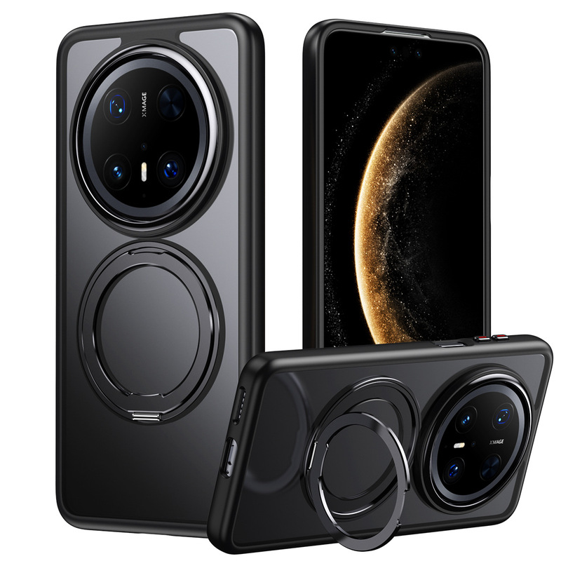 Suitable for Huawei Pura80Ultra Protective Case Mate80 Magnetic Rotating Stand Phone Case 70Pro Pivot Case Suitable for Huawei Pura80Ultra Protective Case Mate80 Magnetic Rotating Stand Phone Case 70Pro Pivot Case