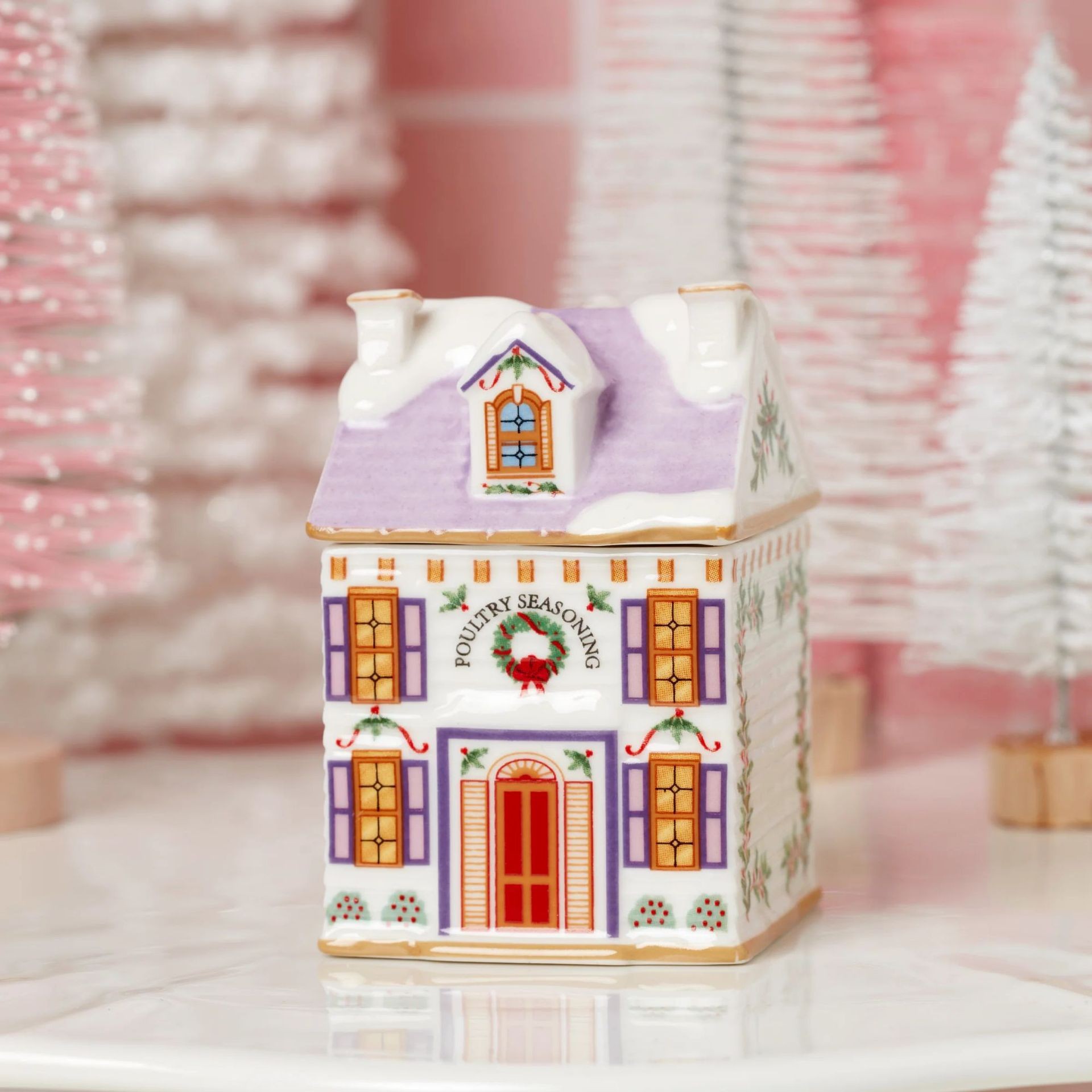 Nuevos modelos transfronterizos   Navidad Holiday Village Spice House Decoración de regalos Decoración