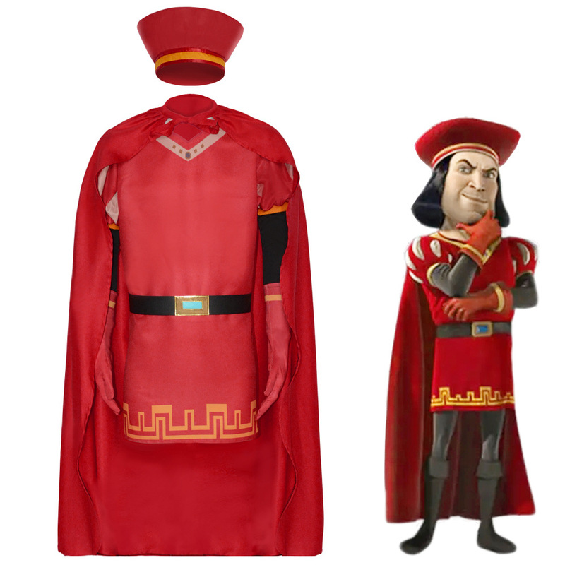 Shrek 4D Maximus Falquid Lord cos costume Halloween cosplay costume