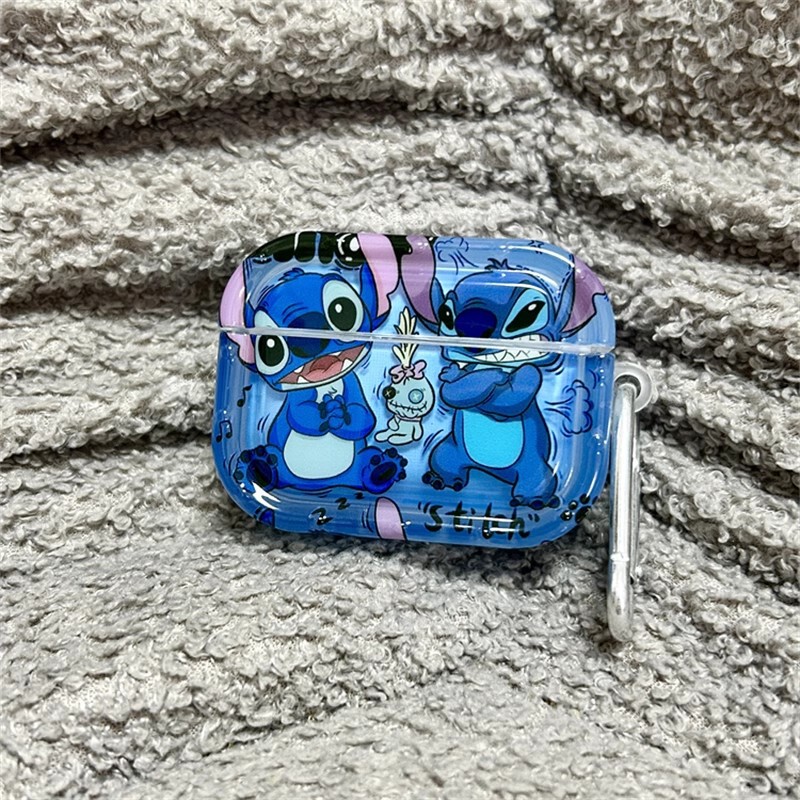 Cute Stitch Suitable for Apple AirPods 4Th Generation Bluetooth Headphone Protective Cover AirPods Pro2 Headphone Case