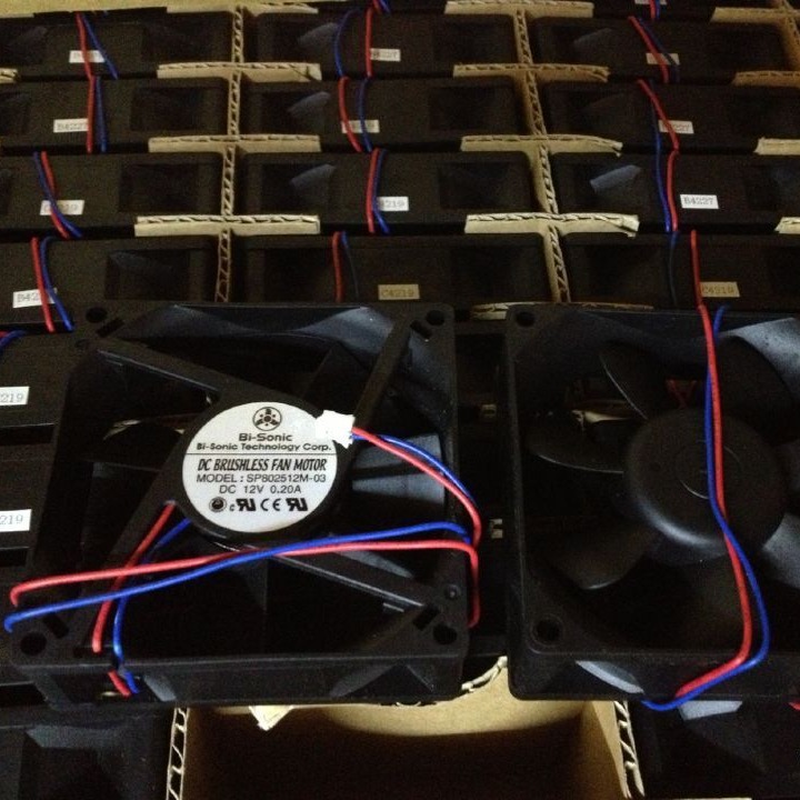 原装正品 台湾百瑞 SP802512M-03 8025 8CM风扇 DC12V 0.20A