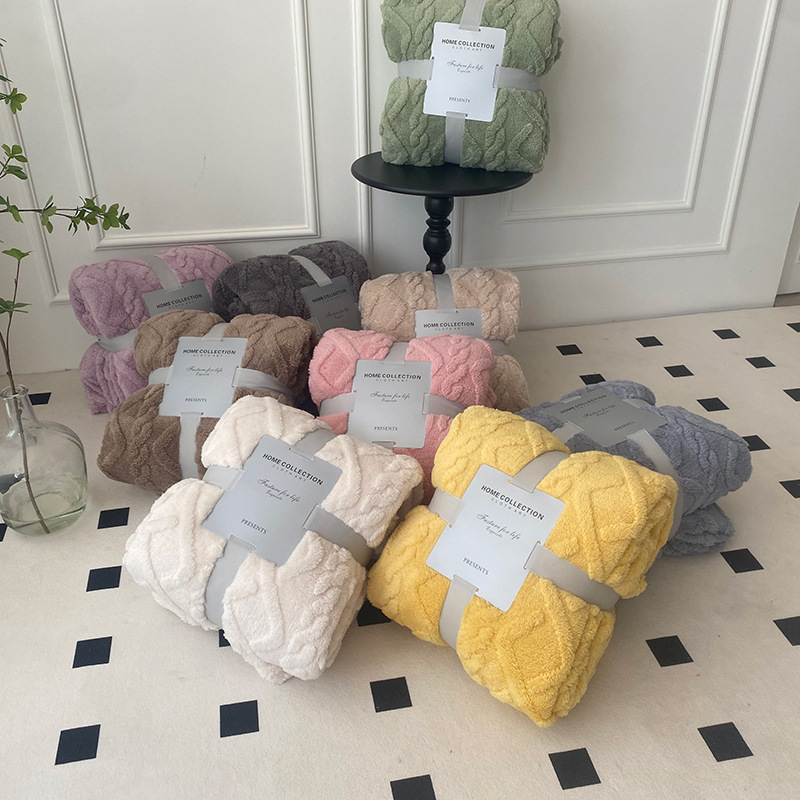 厚い単層塔芙毛絨毯サンゴ絨毯牛乳絨毯ソファータオルプレゼント絨毯ペット毛布