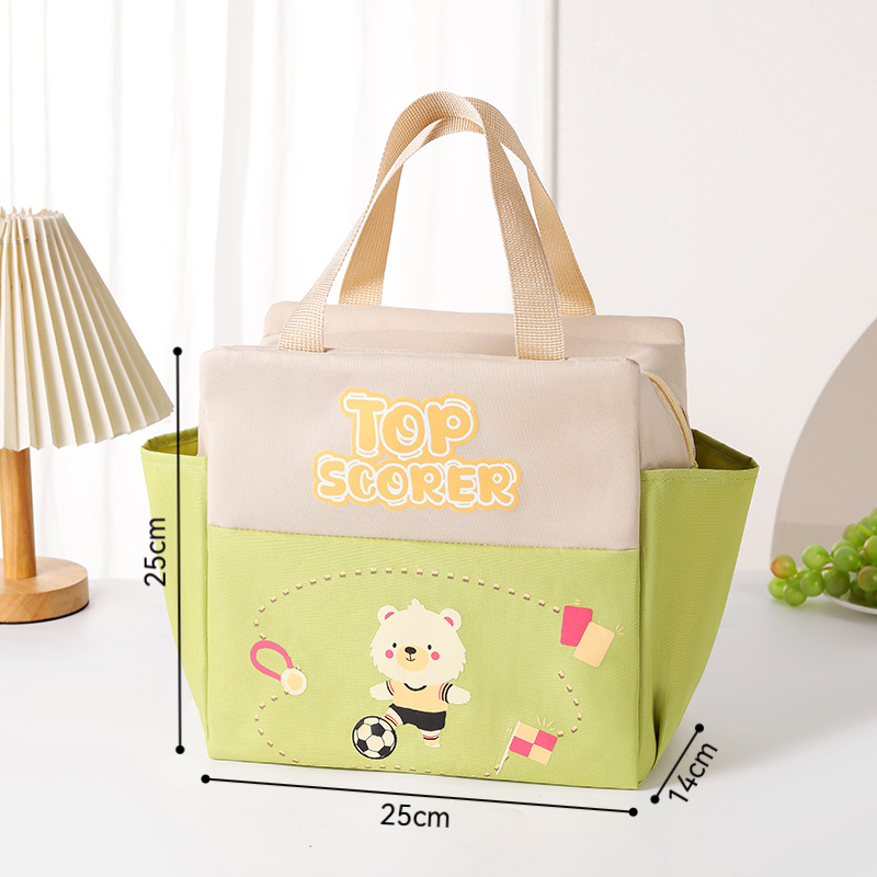 Bolsa de caja de almuerzo al por mayor bolsa de almuerzo bolsa de almuerzo bolsa de aislamiento de picnic bolsa de almuerzo bolsa de almuerzo de aislamiento de papel de aluminio grueso