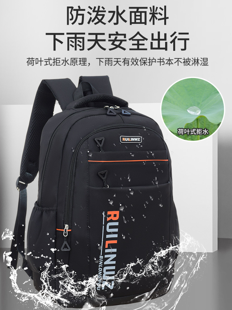 2025 bolsas escolares de estudiantes de secundaria de cinco o seis grados, mochila de chicas de secundaria secundaria, mochila de tendencia de almacenamiento