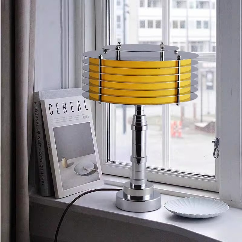 Middle Ancient Bauhaus Minimalist Living Room Chrome Plated Study Room Table Lamp Bedroom Bedside Hotel Model Room Decorative Floor Lamp Middle Ancient Bauhaus Minimalist Living Room Chrome Plated Study Room Table Lamp Bedroom Bedside Hotel Model Room Decorative Floor Lamp