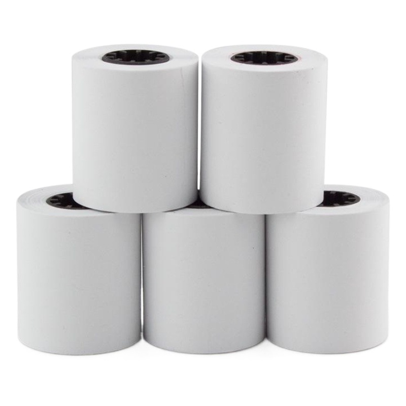 Papel de impresión Sakura 44x40 Papel de doble pegamento no térmico Papel de caja registradora Taxi al por mayor Papel de impresión de báscula de piso de doble pegamento personalizado