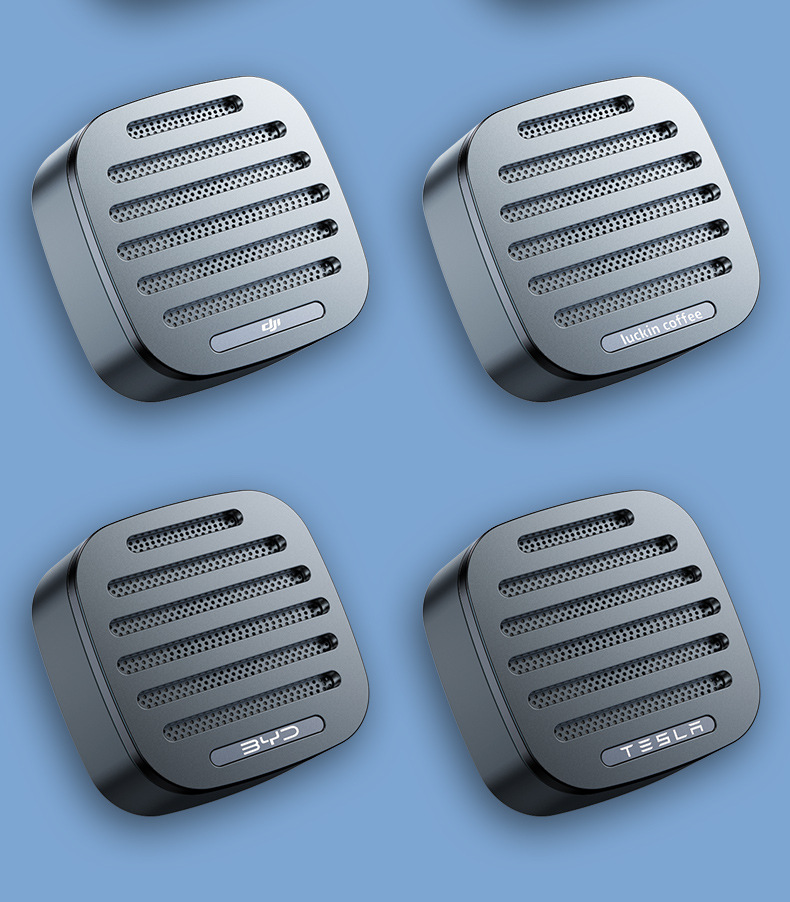 Cross-Border New Car Air Freshener Vent Clip Natural Fragrance All-Metal Diffuser Odor Removal Car Fragrance Perfume