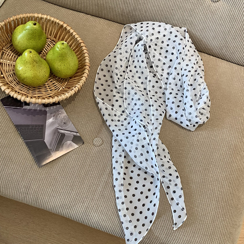 Pañuelo de seda para mujer Pañuelo de seda de gasa de alta calidad con sentido salvaje