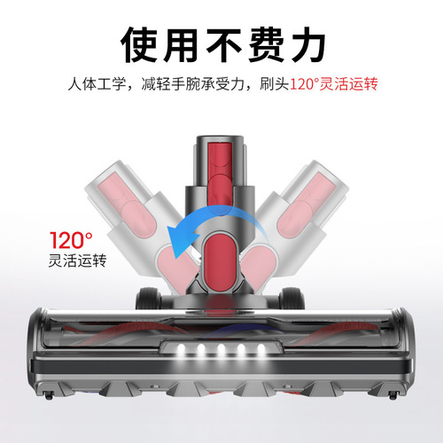 Suitable for Dyson vacuum cleaner electric floor brush suction head floor brush soft velvet roller brush brush head v7V8V10V11 accessories
