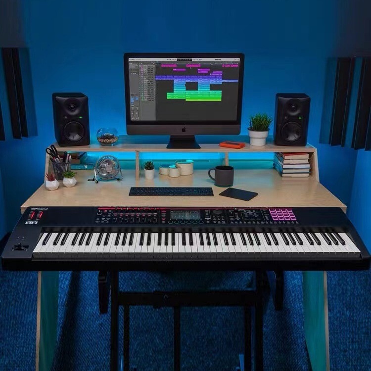 Roland Electronic Synthesizer Fantom-06/07/08 Workstation Fully Weighted Midi Arrangement Keyboard