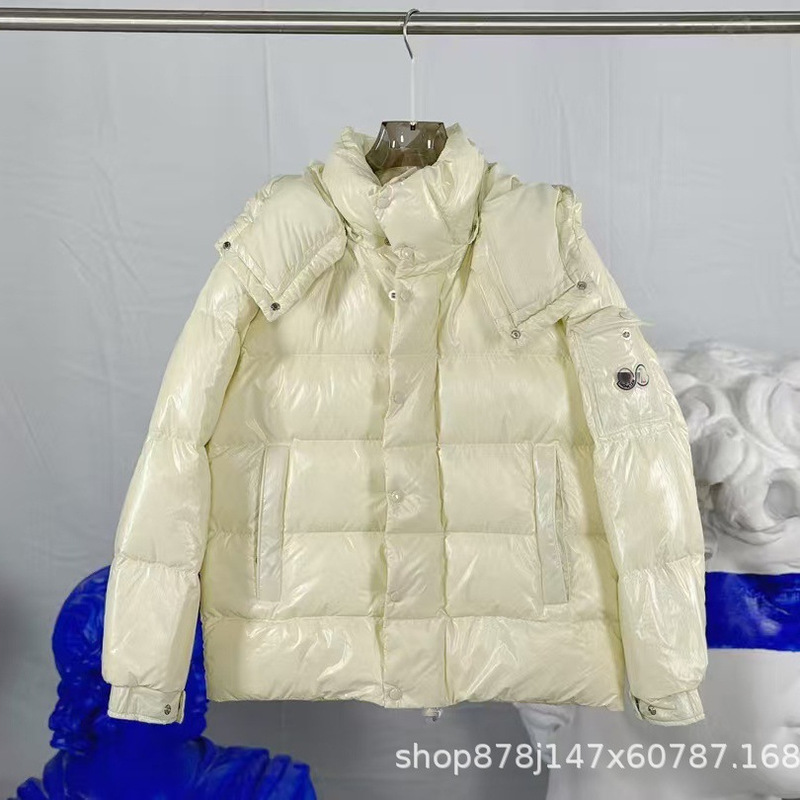 High Version Mongolian down Jacket m Family Men's and Women's Maya 70Th Anniversary Double Label Series Hooded Jacket New Style