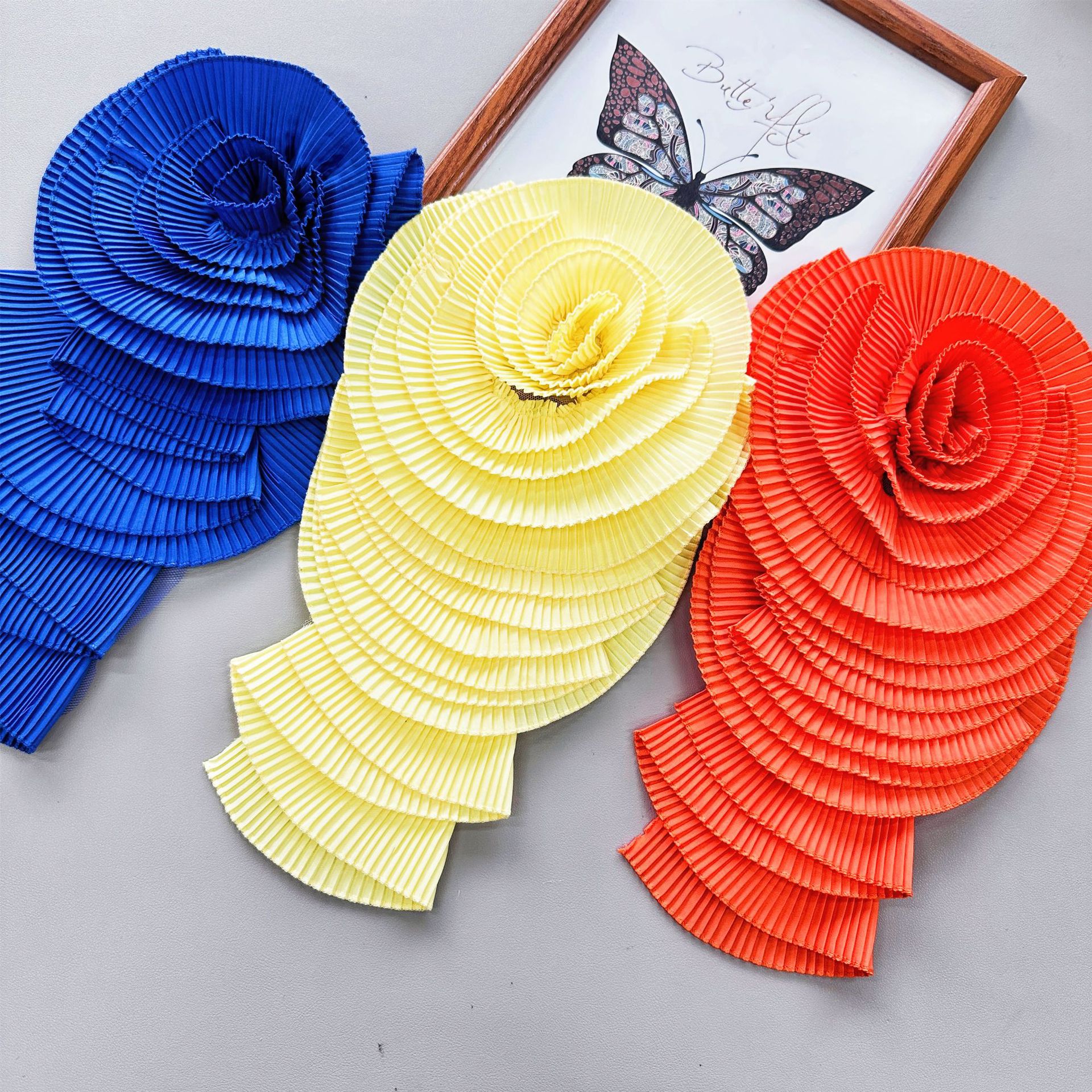 107g Weight Clothing Accessories Jewelry Making Type Clothing Sticker Patches Classification 1 Piece Quantity Polyester Material Flower Pattern All Seasons Season Vacation, Simple Style Style 1 Piece Vacation Simple Style Flower Polyester Clothing Sticker Patches 11