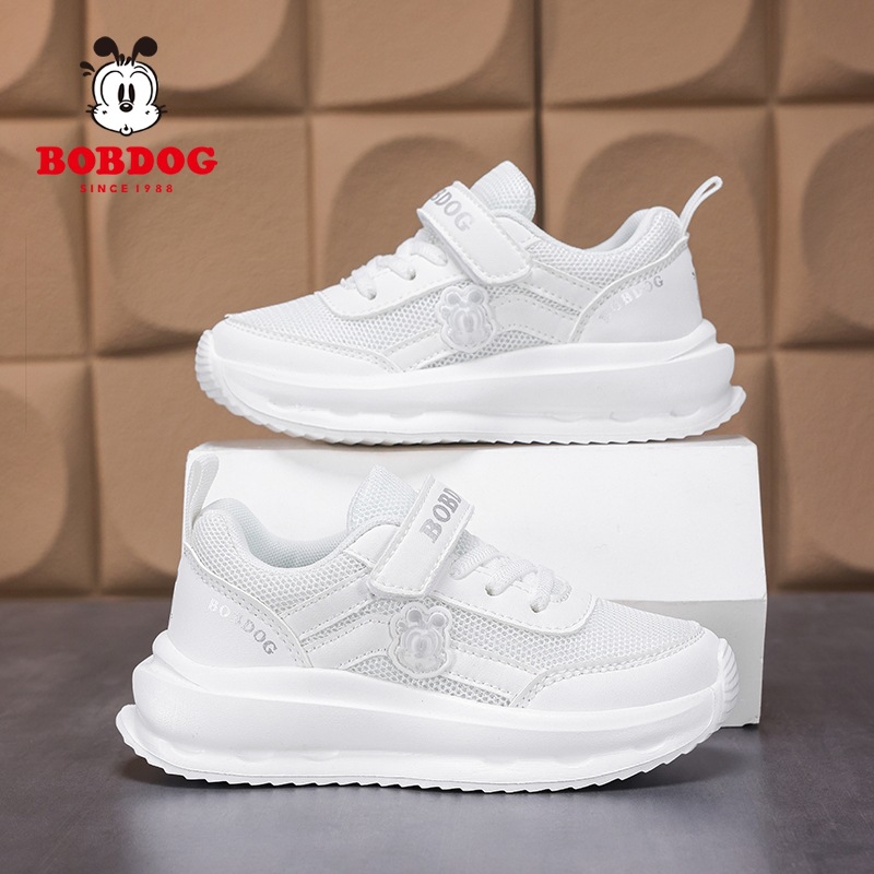 Babudou zapatos para niños zapatos deportivos blancos para niños zapatos blancos para niños zapatos de verano transpirables para estudiantes de primaria zapatos para niñas