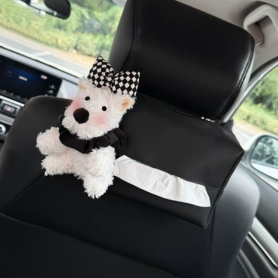 Car tissue box/set, car tissue box for the front