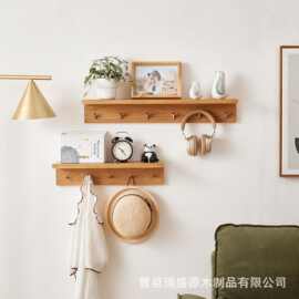 衣帽架墙上壁挂入户门后免打孔挂钩简易卧室家用好物进门玄关排钩