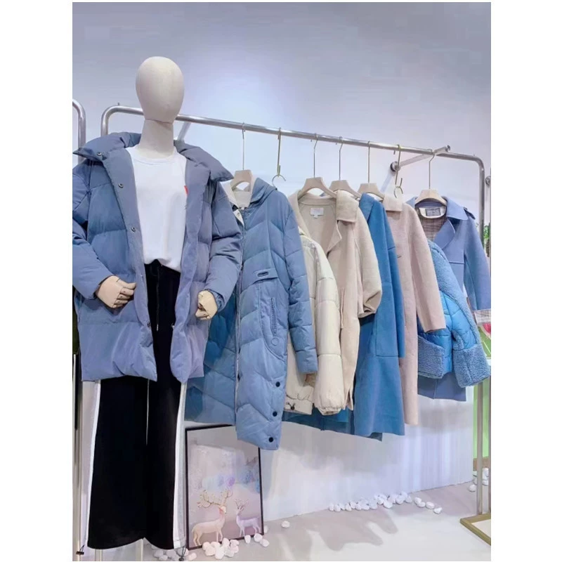 MAIXUN комбинированный бренд 2022 зимняя хлопчатобумажная куртка короткая длинная марка со скидкой для бренда женской одежды в прямом эфире