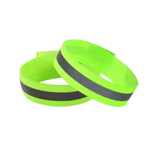 Cross-Border Exclusive Sale of Reflective Wristbands and Belts for Cycling, Night Running, Sanitation, Construction, Warning, Protection, Adjustable Elastic Straps
