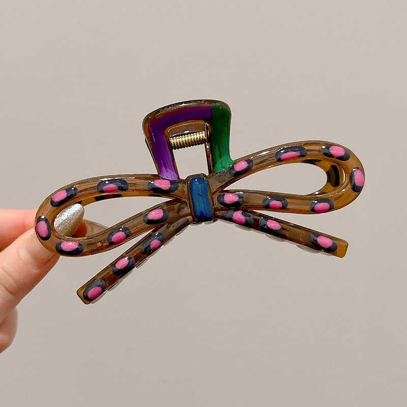 4 # arco de lunares de polvo negro-12cm