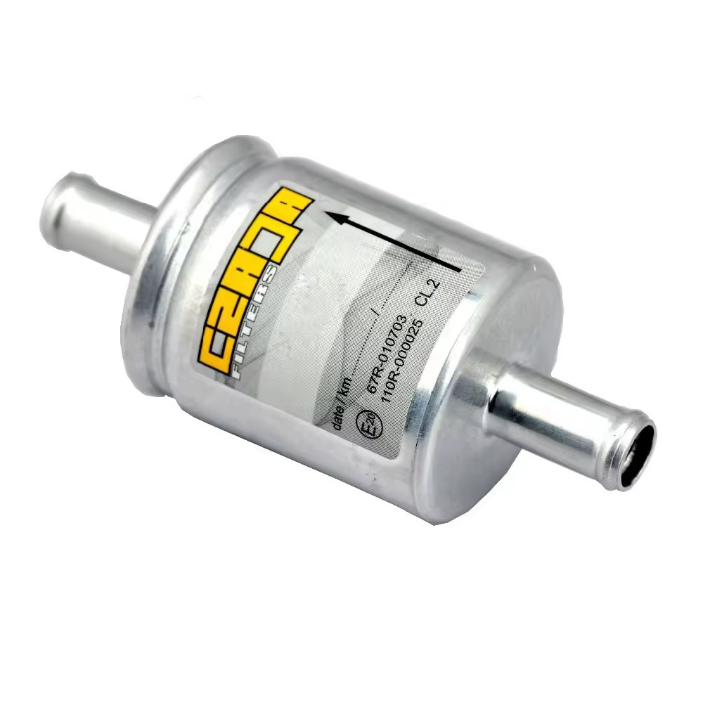 CNG/LPG aluminum filter element car gas filter 10mm universal model oil-to-gas conversion gas filter lpg