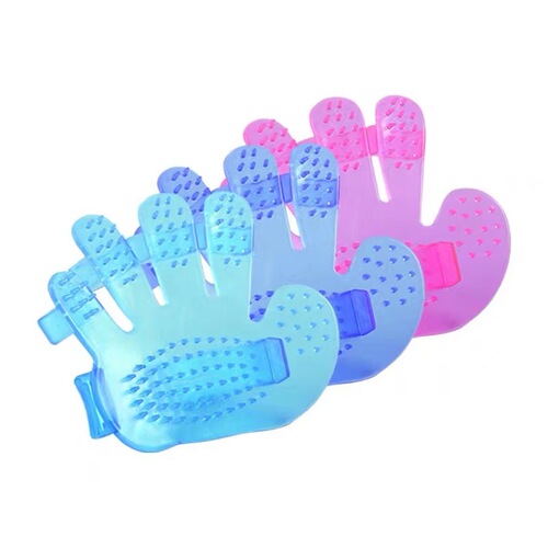 Dog Bath Brush Massage Five Finger Gloves Pet Brush Cat Bath Supplies Comb Bath Brush Pet Supplies