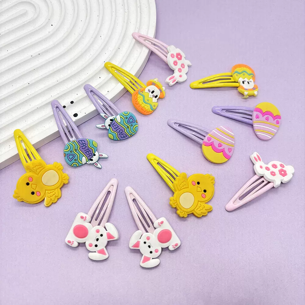 新款发夹侧边刘海夹卡通甜美bb夹少女发卡派对聚会头饰热销爆款