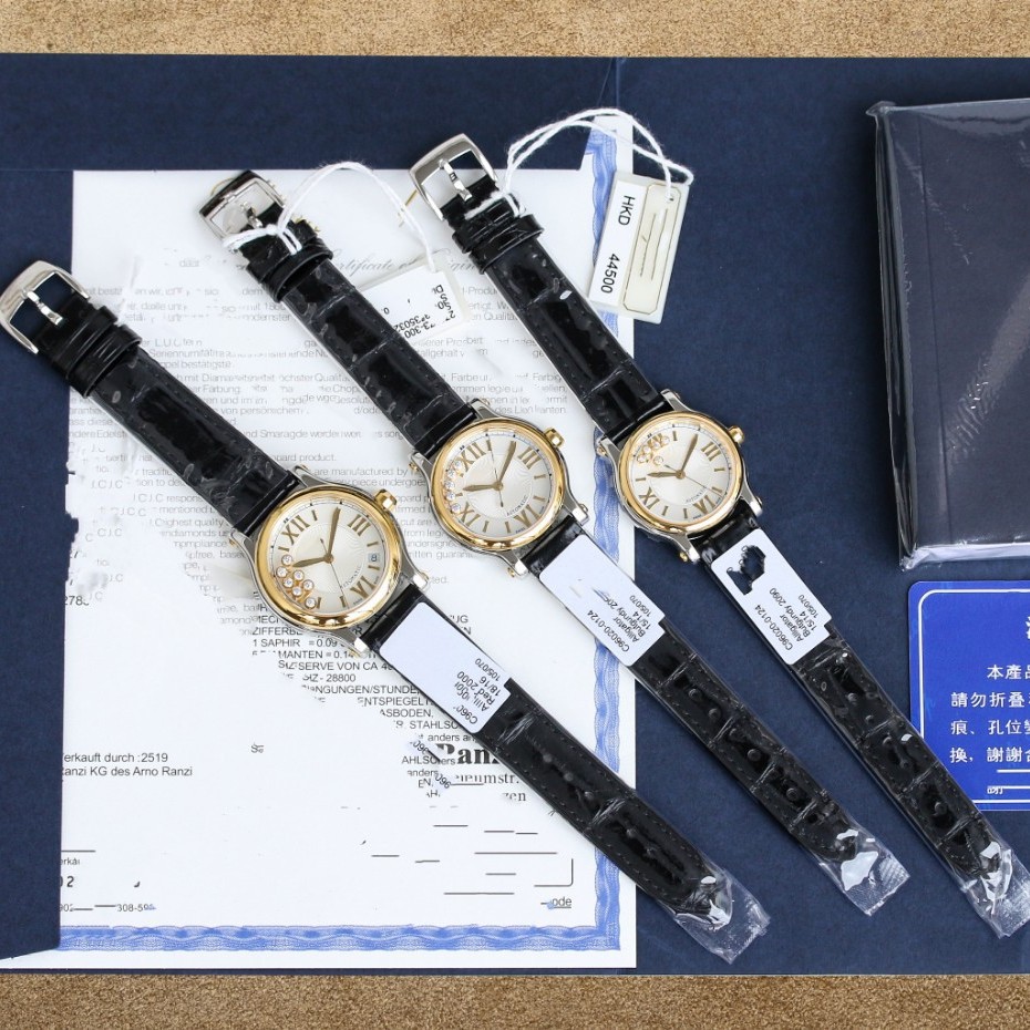 Ag Factory Xiao Bang Happy Diamond Watch Five Diamond Seven Diamond Fully Automatic Mechanical Women's Watch 30/33/36 Crocodile Leather Watch