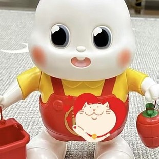 Singing and Dancing Electric Baby Toy Internet Celebrity Kidsren Singing Intelligent Robot Practice Raising Head Little Lucky Rabbit