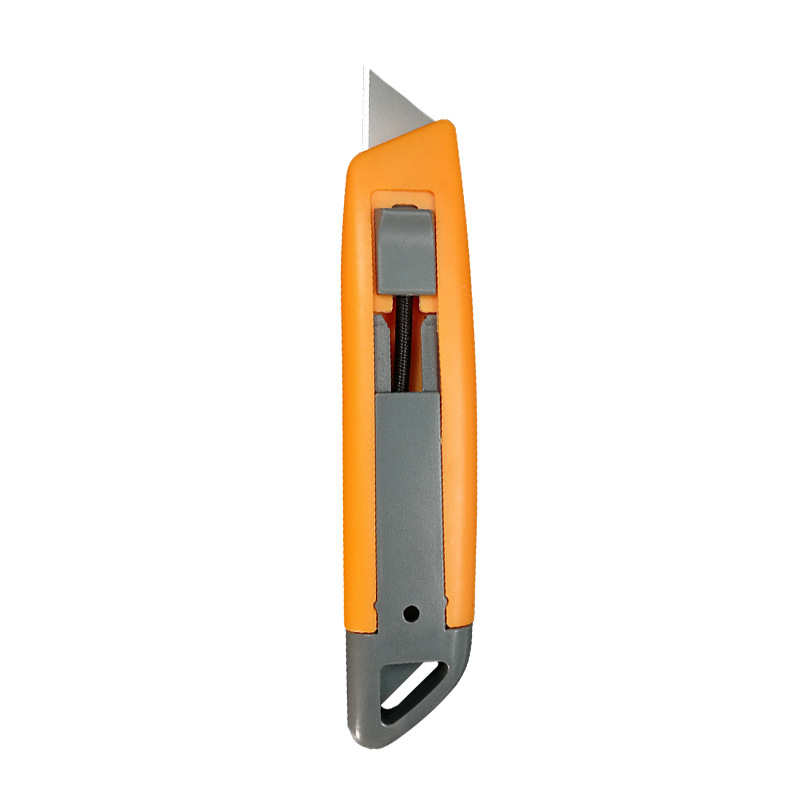 Cuchillo de apertura de caja de seguridad para desmontar artefactos mágicos de entrega rápida Cuchillo de seguridad de rebote automático Cuchillo de corte de papel corrugado Cuchillo trapezoidal