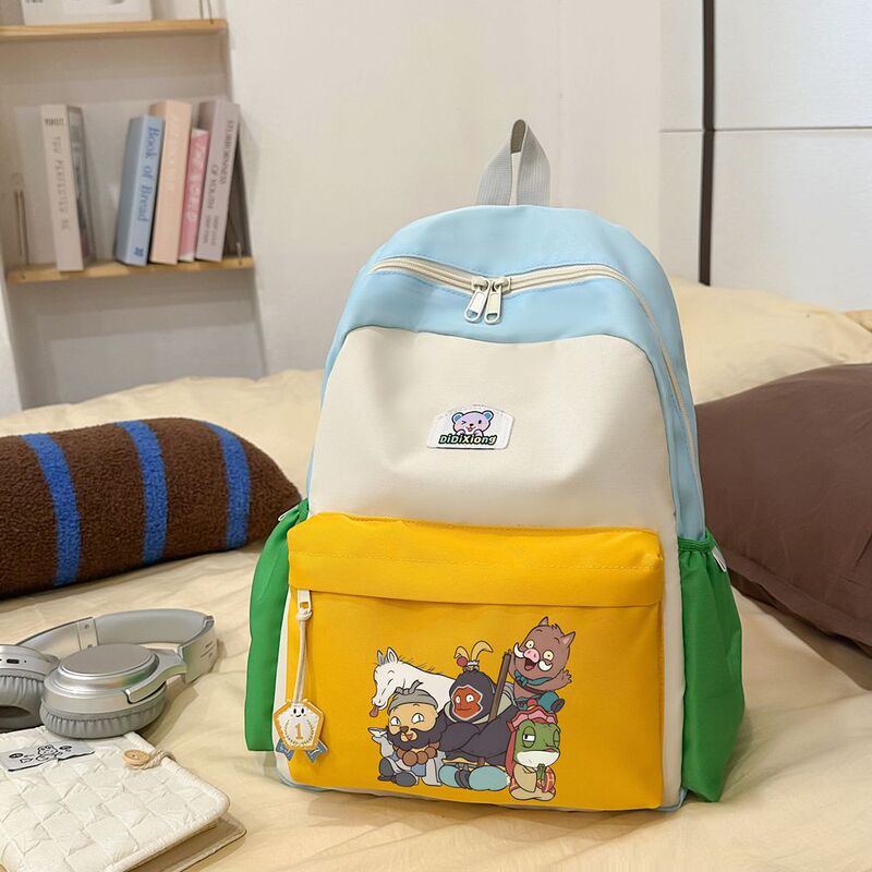 浪浪山小妖怪幼儿园男女童书包一二三年级小学生可爱轻便双肩背包|undefined