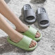 Bathroom slippers women's men's thick-soled soft-soled non-slip indoor home Bath hotel hollow-out slippers wholesale