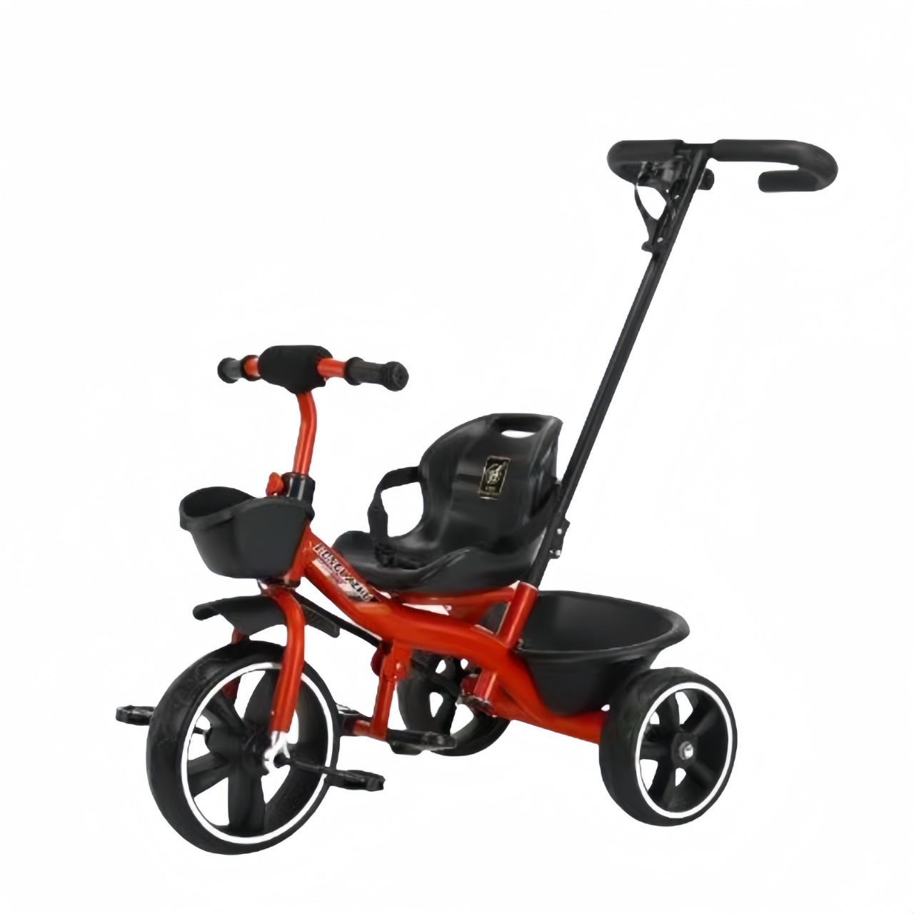Wholesale Kidsren's Tricycle with Push Rod 1-2-3-6 Years Old Baby Stroller Baby Stroller Pedal Bicycle