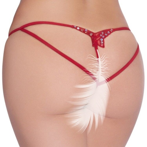 Lingerie for large sizes, novelty underwear with sequin embroidery, open-leg thong for women, sexy transparent T-shape underwear, direct from the source factory