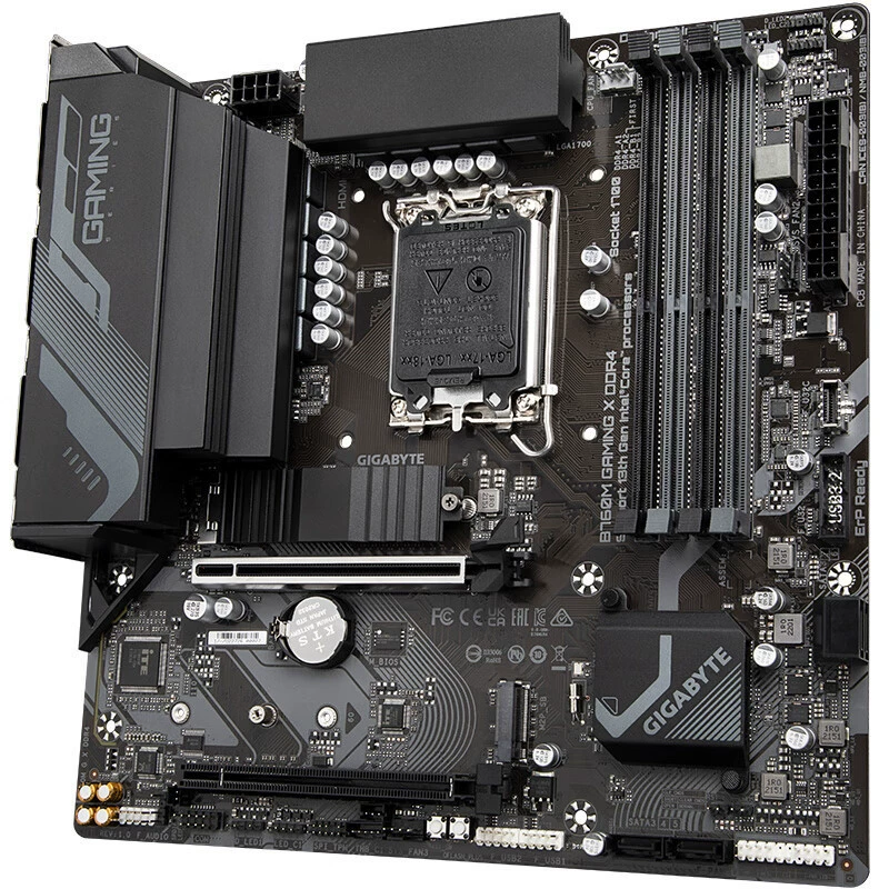 Плата Gigabyte B760M Gaming X DDR4, материнская плата для компьютера, 13-е поколение CPU i5 13400F 13600K