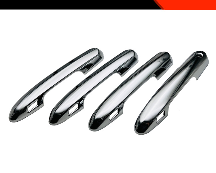 Suitable for Toyota 23 CROWN modified door handle electroplating decorative bright strip CROWN special handle protective cover