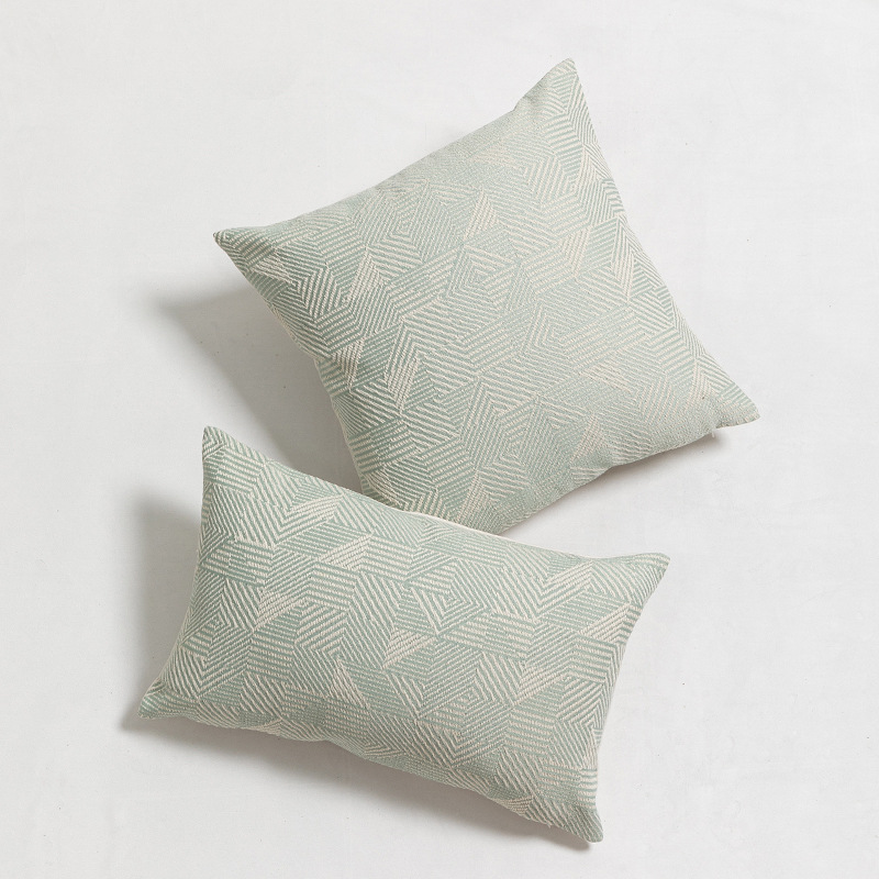 New Polyester Cotton Jacquard Pillow Sofa Cushion Bedside Cushion_voghion.com