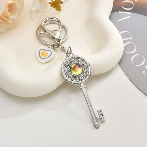 Keychain, with gem