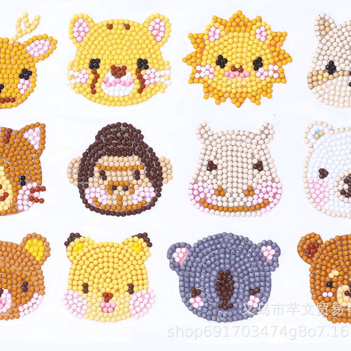 2024 nuevo estilo 5d princesa de dibujos animados pegatinas gratis pintura de diamantes artesanía para niños pegatinas decorativas de bricolaje pegatinas de refrigerador