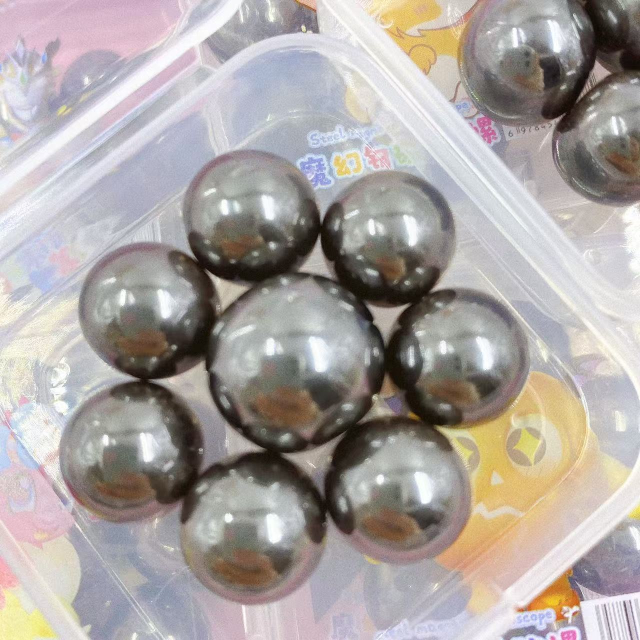 Giro magnético magnético de acero magnético magnetita juguetes científicos experimentales para niños tiendas de papelería al por mayor 2 yuanes