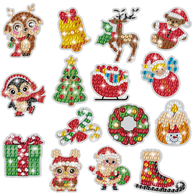 15개의 레이저 다이아몬드 조합