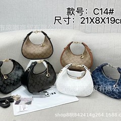 2025夏季新款迷你马鞍包月牙包小号手提斜挎包女款时尚小包跨境蔻