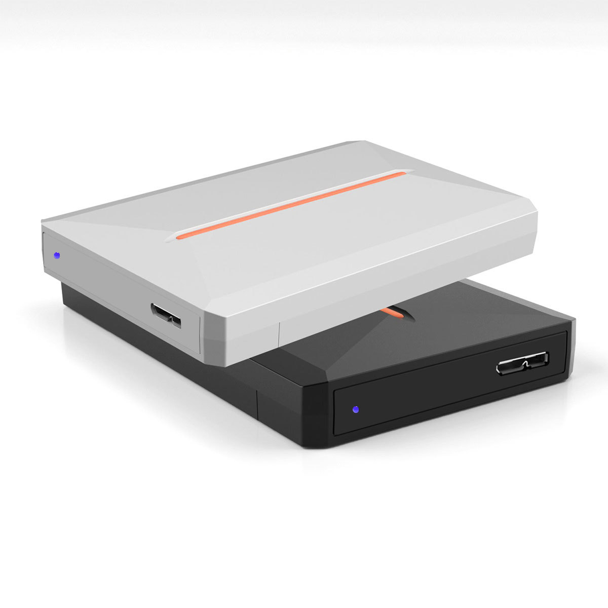 Nueva caja de disco duro móvil de punto transfronterizo USB3.0/3.1 SATA2.5 pulgadas portátil disco duro externo externo