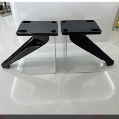中高端アルミニウム合金足ソファー足ベッドの頭箱足茶足ベッド足家具支持脚3118合金足