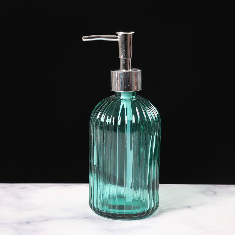 Color Press desinfectante de manos sub-botella de aceite esencial 500ml Detergente doméstico desinfectante de manos botella de vidrio botella